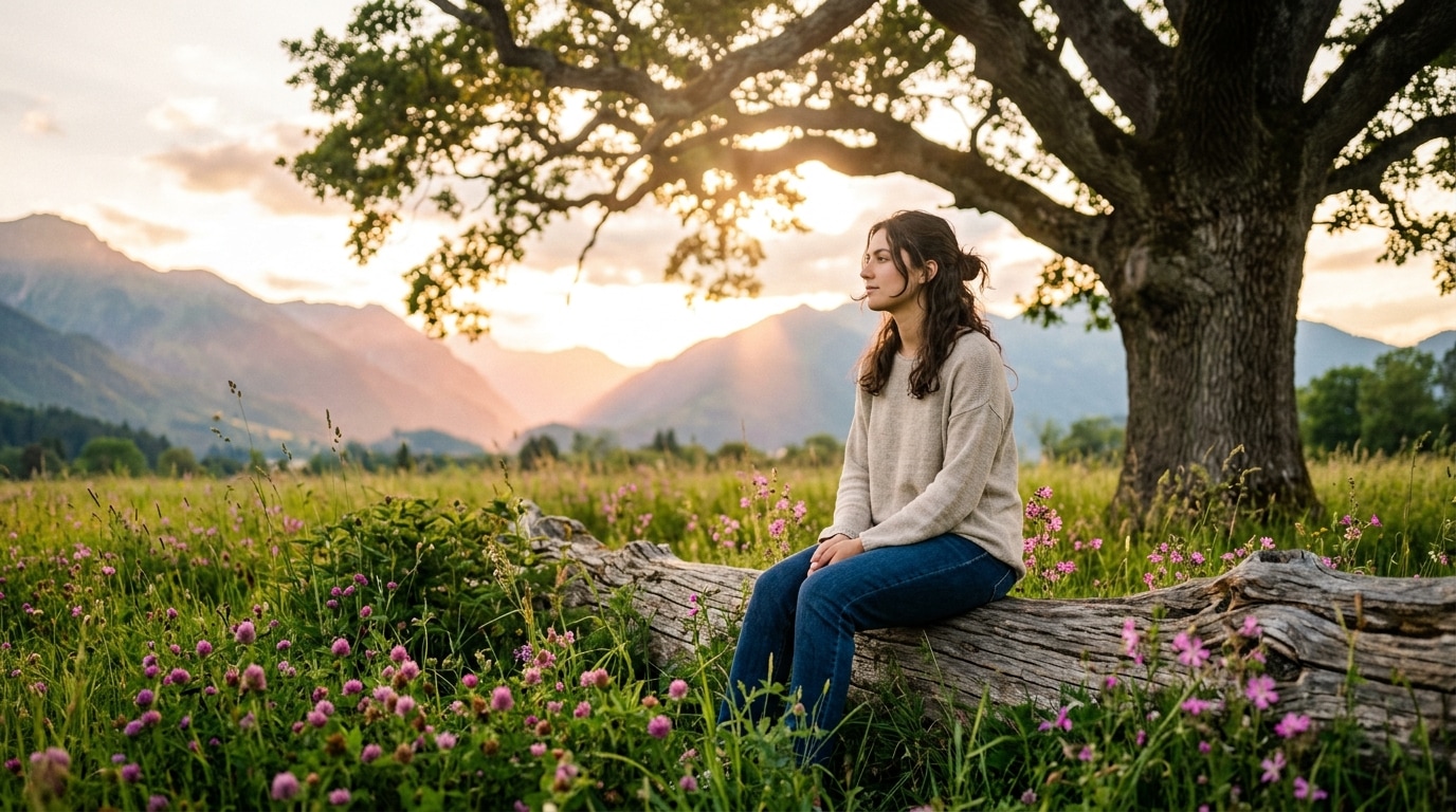 Quiet Contemplation in Nature